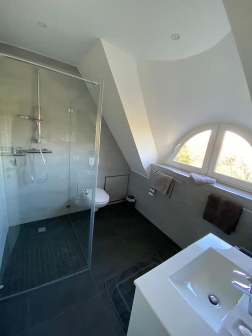 Villa Reetdachhaus Salzhaff Pepelow Esterno foto